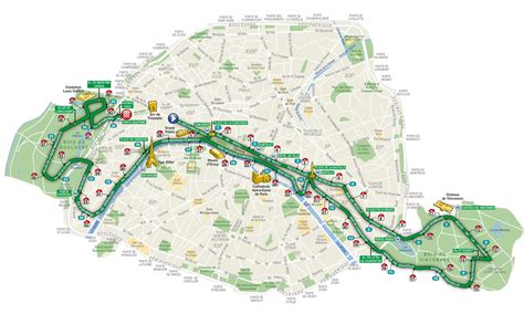 paris marathon route 2023